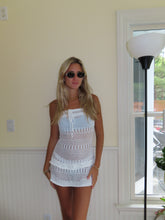 Load image into Gallery viewer, Sun kissed Crochet Cover-Up Dress