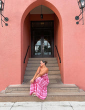Load image into Gallery viewer, Bohemian Pink Maxi Dress