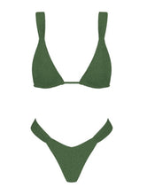 Load image into Gallery viewer, Emerald Coast Textured Bikini Set - Juniper