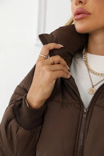 Load image into Gallery viewer, Cropped Puffer Coat