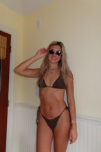 Load image into Gallery viewer, Cocoa Coast Crochet Triangle Bikini Set - Juniper