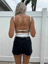 Load image into Gallery viewer, Black\White Striped Solid Bodysuit - Juniper