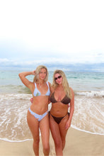 Load image into Gallery viewer, Cocoa Coast Crochet Triangle Bikini Set - Juniper