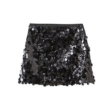 Load image into Gallery viewer, Sparkly Mini Sequin Skirt