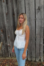 Load image into Gallery viewer, Sweet Meadow Lace Trim Top