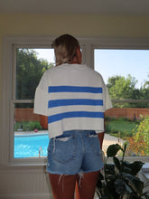 Load image into Gallery viewer, Nautical Charm Short Sleeve Top
