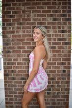 Load image into Gallery viewer, Coastal Mosaic Strapless Mini Dress