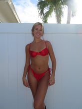 Load image into Gallery viewer, Ruby Splash Bikini Set