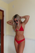 Load image into Gallery viewer, Sunset Siren Triangle Bikini Set - Juniper