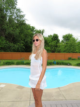 Load image into Gallery viewer, Sun kissed Crochet Cover-Up Dress