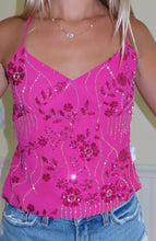 Load image into Gallery viewer, Pink Sparkle Sequin Top