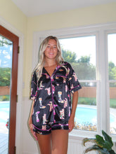 Load image into Gallery viewer, Pink Cowgirl boots Pajamas