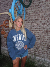 Load image into Gallery viewer, America Graphic Crewneck Sweatshirt