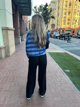 Load image into Gallery viewer, Purple Striped Sweater