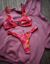 Load image into Gallery viewer, Pink Orange Floral Bikini Set