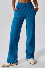Load image into Gallery viewer, Straight Leg Solid Sweatpants