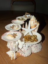 Load image into Gallery viewer, Handmade Mermaid Bath Seashell Jewelry Holder