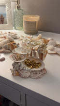 Load image into Gallery viewer, Handmade Mermaid Bath Seashell Jewelry Holder