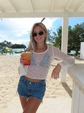 Load image into Gallery viewer, Long Sleeve Flare Cover-Up Top