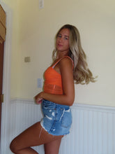 Load image into Gallery viewer, Orange Festival Crop top