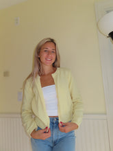 Load image into Gallery viewer, Yellow Knit Cardigan