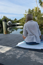 Load image into Gallery viewer, All White Waffle Flannel