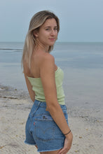 Load image into Gallery viewer, Light Green Twisted knit Top
