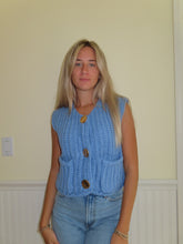 Load image into Gallery viewer, Simply Blue Sweater Vest