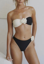 Load image into Gallery viewer, Midnight Blossom Bikini Set