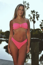 Load image into Gallery viewer, Ribbed Strapless Bikini Set
