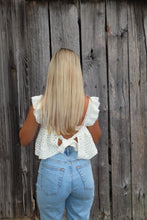 Load image into Gallery viewer, Seaside Serenity Crochet Top