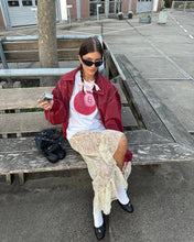 Load image into Gallery viewer, Burgundy Leather Jacket