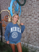 Load image into Gallery viewer, America Graphic Crewneck Sweatshirt