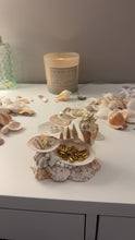 Load image into Gallery viewer, Handmade Mermaid Bath Seashell Jewelry Holder