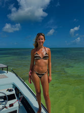 Load image into Gallery viewer, Saddleback Stripe Bikini Set - Juniper