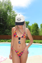Load image into Gallery viewer, Sunset Hibiscus Reversible Bikini Set