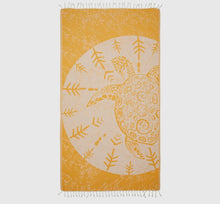 Load image into Gallery viewer, Turkish Turtle Beach Towel
