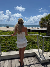 Load image into Gallery viewer, Sun kissed Crochet Cover-Up Dress