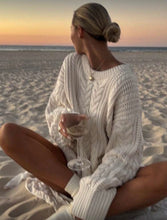 Load image into Gallery viewer, Seaside Stroll Knit Sweater