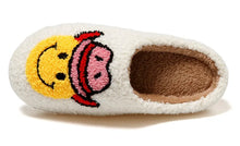 Load image into Gallery viewer, COWBOY SMILEY FACE SLIPPERS