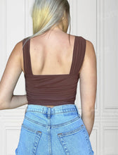 Load image into Gallery viewer, Brown/Black Green Mesh Top