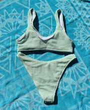 Load image into Gallery viewer, Ribbed Bikini Set - Juniper