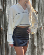 Load image into Gallery viewer, Driftwood Dreams Quarter Zip Sweater