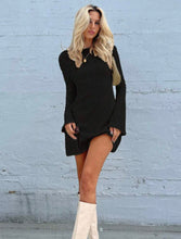 Load image into Gallery viewer, Long Sleeve Sweater Dress