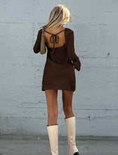 Load image into Gallery viewer, Long Sleeve Sweater Dress