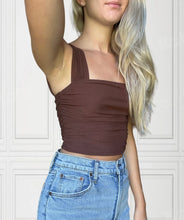 Load image into Gallery viewer, Brown/Black Green Mesh Top