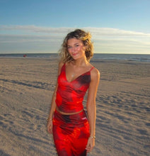 Load image into Gallery viewer, Sahara Sunset Skirt and Top Set