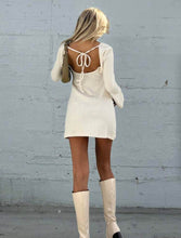 Load image into Gallery viewer, Long Sleeve Sweater Dress