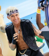 Load image into Gallery viewer, Biker Costume, Biker Jacket, Leather Fanny Pack