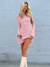 Load image into Gallery viewer, Long Sleeve Sweater Dress